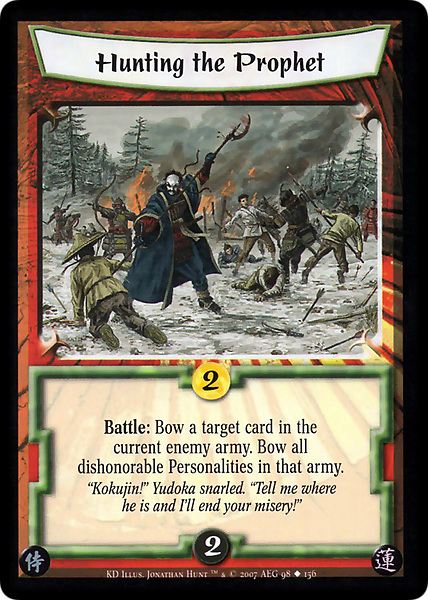 Hunting the Prophet