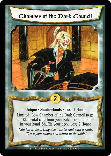 Chamber of the Dark Council