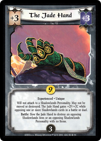The Jade Hand