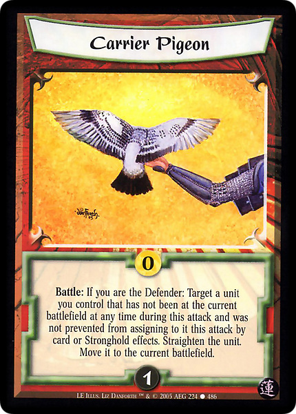 Carrier Pigeon