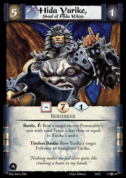 Hida Yurike, Soul of Hida Rikyu