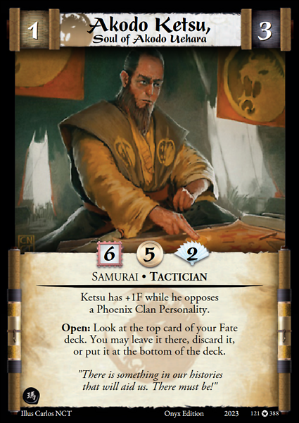 Akodo Ketsu, Soul of Akodo Uehara