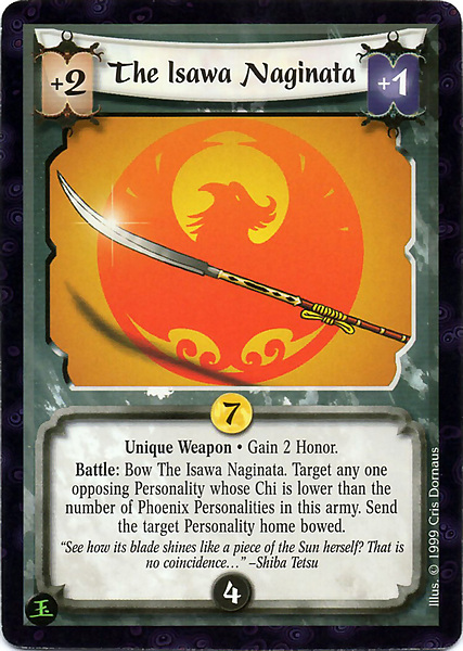 The Isawa Naginata