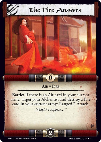 The Fire Answers