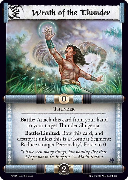 Wrath of the Thunder