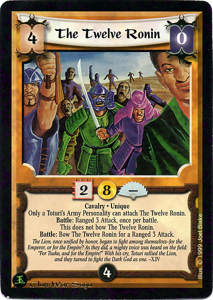 The Twelve Ronin
