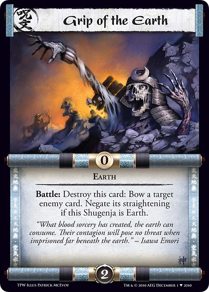 Grip of the Earth