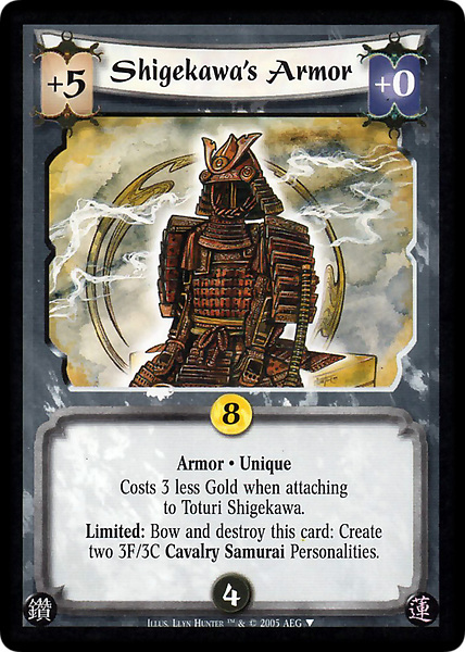 Shigekawa's Armor
