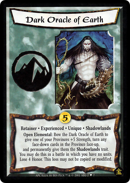 Dark Oracle of Earth