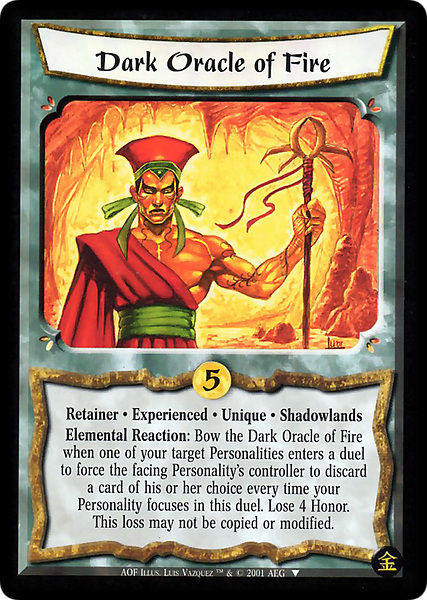 Dark Oracle of Fire