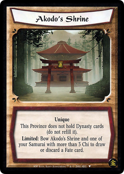 Akodo's Shrine