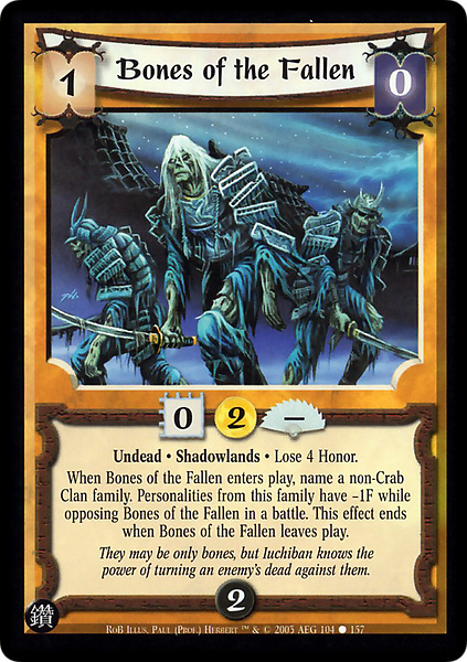 Bones of the Fallen