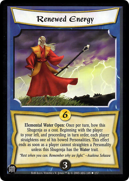 Renewed Energy