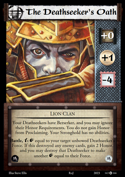 The Deathseeker's Oath