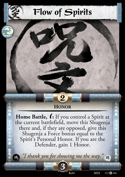 Flow of Spirits