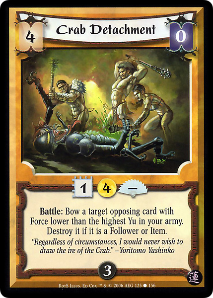 Crab Detachment