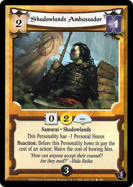 Shadowlands Ambassador