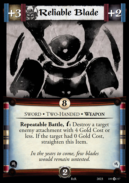 Reliable Blade