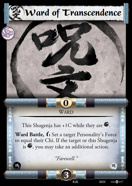 Ward of Transcendence