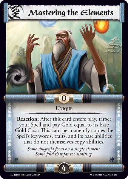 Mastering the Elements