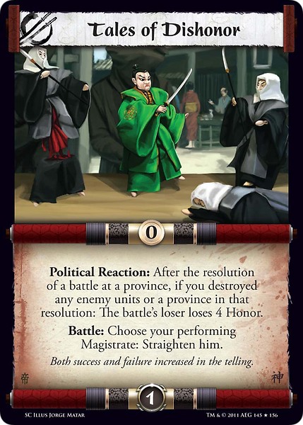 Tales of Dishonor