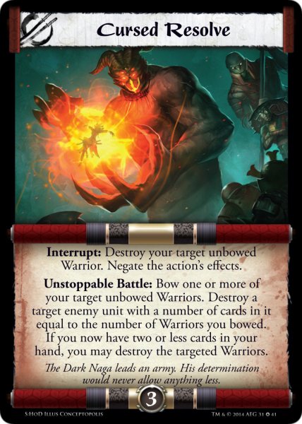 Cursed Resolve