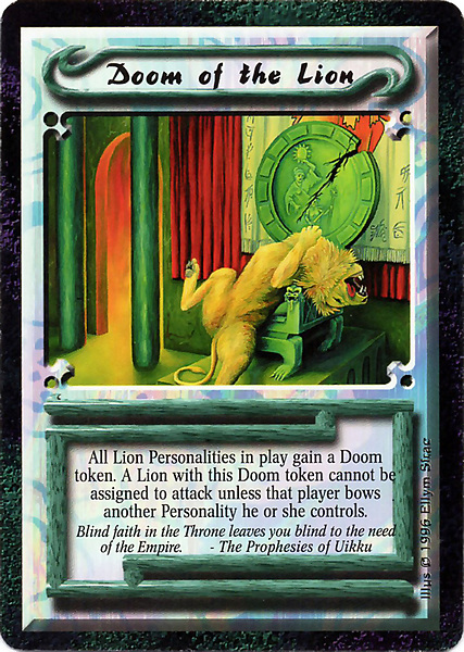 Doom of the Lion