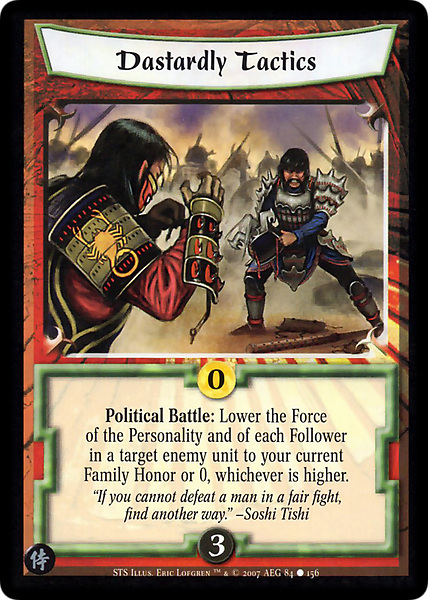 Dastardly Tactics