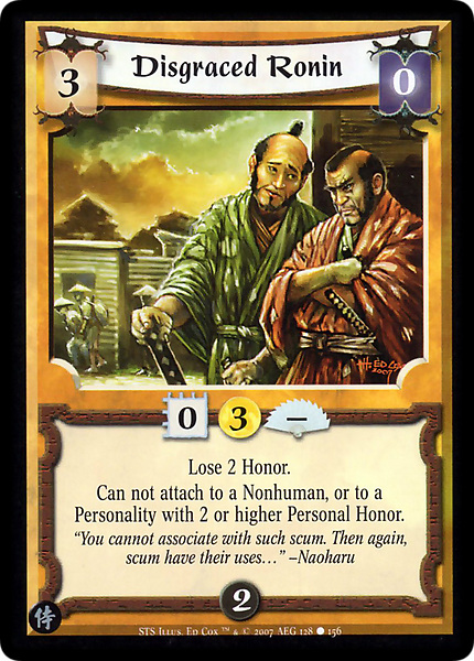 Disgraced Ronin