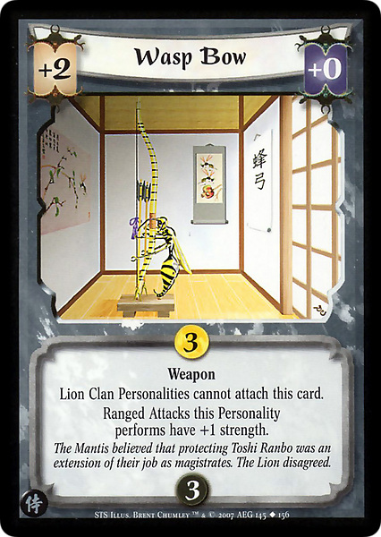 Wasp Bow