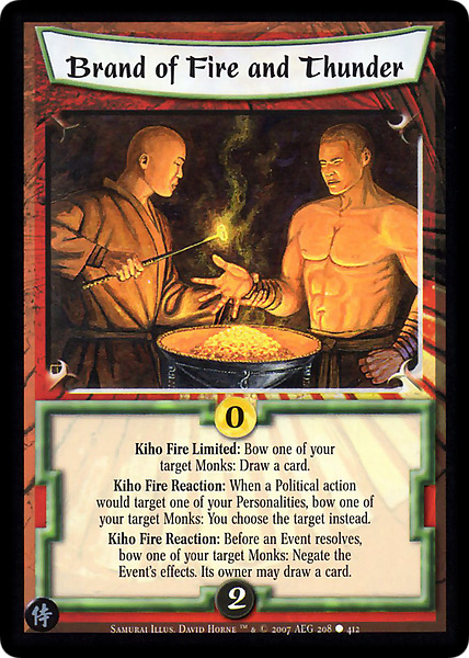 Brand of Fire and Thunder