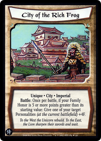 City of the Rich Frog