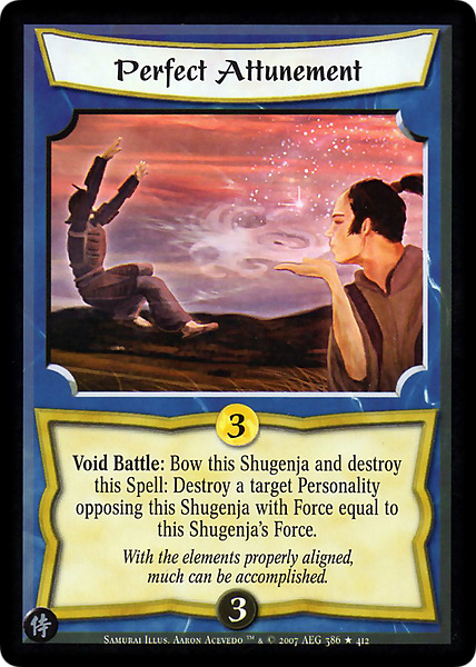 Perfect Attunement