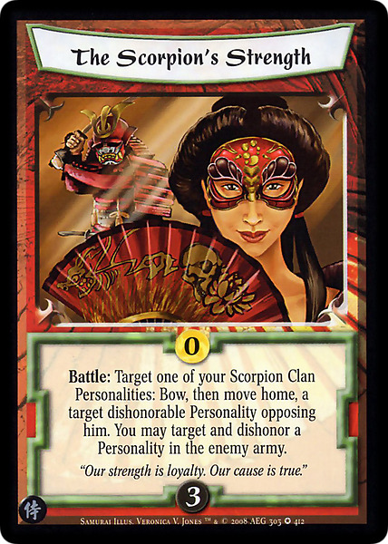 The Scorpion's Strength