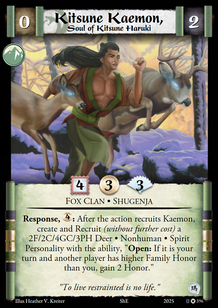 Kitsune Kaemon, Soul of Kitsune Haruki