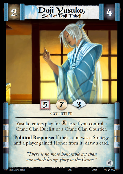 Doji Yasuko, Soul of Doji Takeji