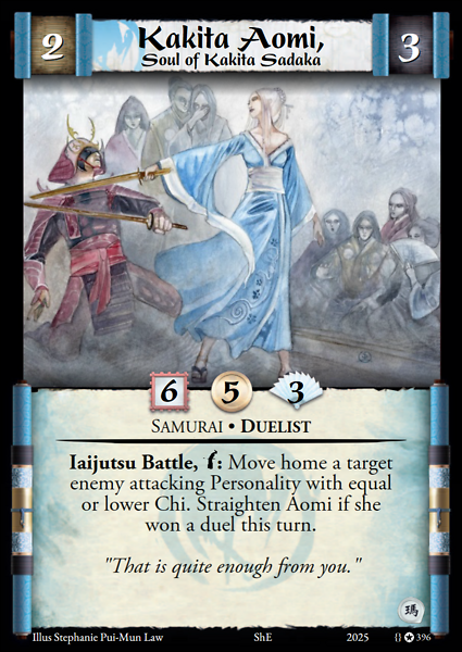 Kakita Aomi, Soul of Kakita Sadaka