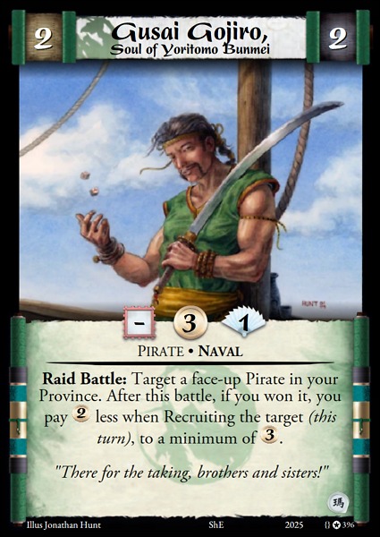 Gusai Gojiro, Soul of Yoritomo Bunmei