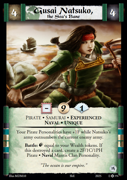 Gusai Natsuko, the Sea's Bane