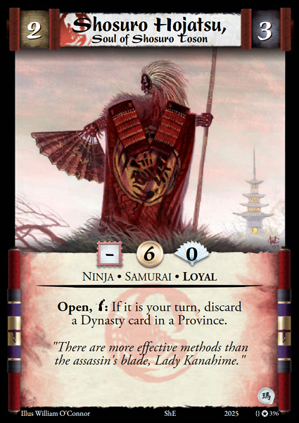 Shosuro Hojatsu, Soul of Shosuro Toson
