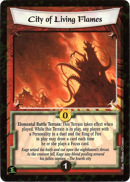 City of Living Flames