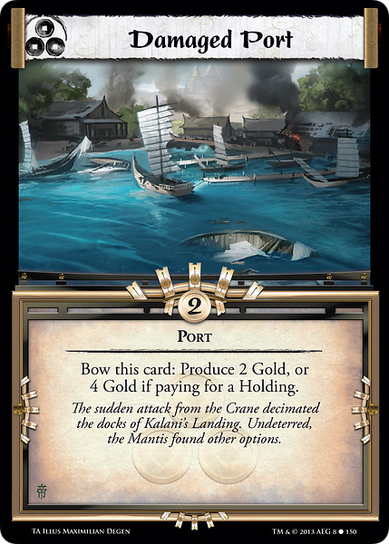 Damaged Port