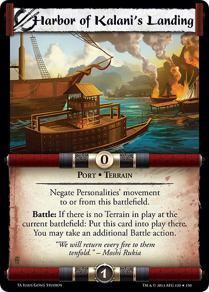 Harbor of Kalani's Landing