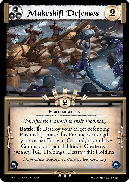 Makeshift Defenses