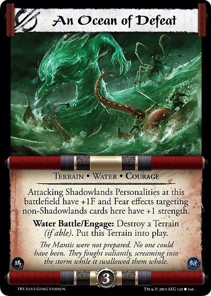 An Ocean of Defeat