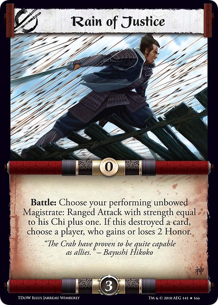 Rain of Justice