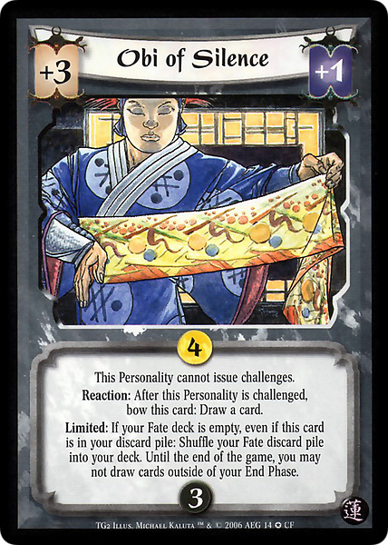 Obi of Silence