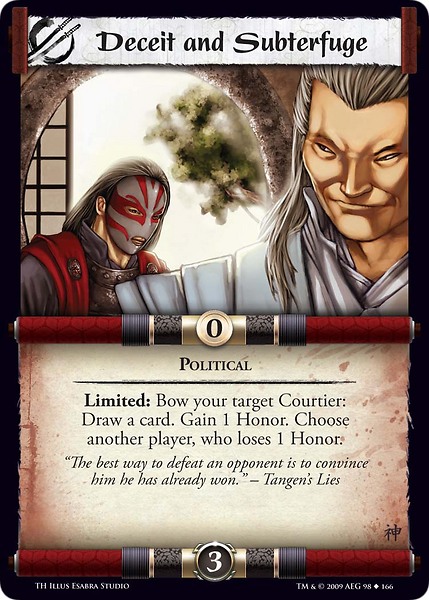Deceit and Subterfuge