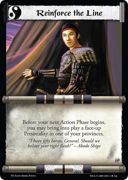 Reinforce the Line