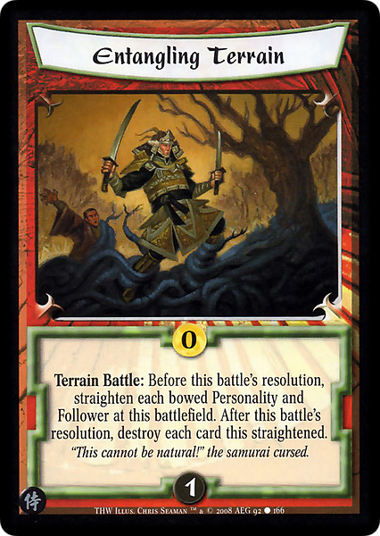 Entangling Terrain